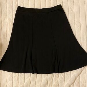 A-Line Black Women's Skirt